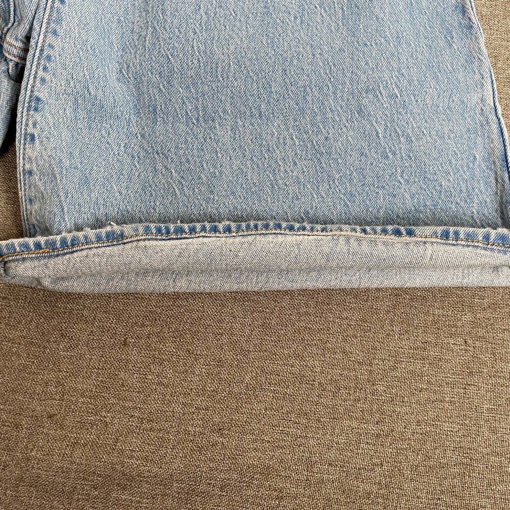 Levi's Premium Ribcage Bell Jeans Women's 34 High Rise Blue 70s Hippie NWT - Picture 10 of 15
